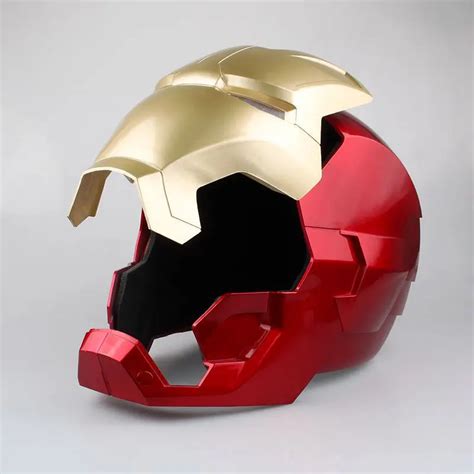 iron man adult motorcycle helmet cosplay mask touch sensing mask