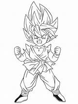 Coloring Goku Pages Dragon Ball Super Saiyan Goten Little Form Color 1000 Print Drawing Kids Printable Imagui Gt Recommended Getcolorings sketch template