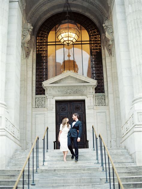 courthouse wedding photography  york city city hall dress
