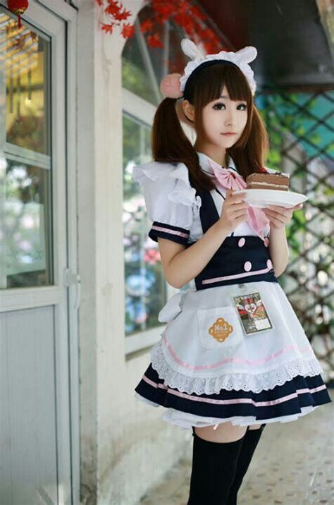 so cute maid costume anime girls