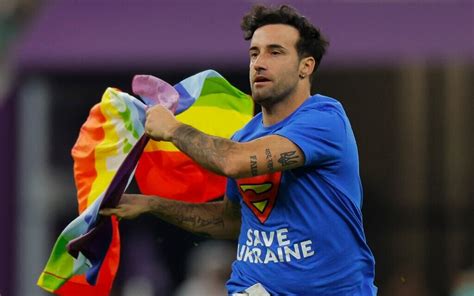 Man Who Invaded World Cup Pitch With Rainbow Flag Released From Custody