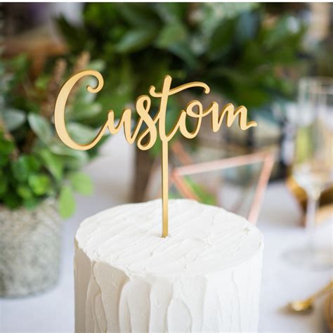 Custom Made Wedding Cakes Custom Cake Topper Z Create Design