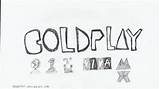 Coldplay Discography Strategi Belajar Mengajar sketch template