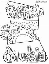 Coloring Columbia British Pages Canada Colouring Bc Doodle Vancouver Doodles Classroomdoodles Social Sheets Designlooter Kids Classroom Canadian School Printables 800px sketch template