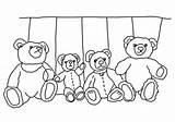 Bears Scribblefun sketch template