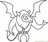 Coloring Gargoyle Pages Friendship Pony Magic Little Coloringpages101 Popular sketch template