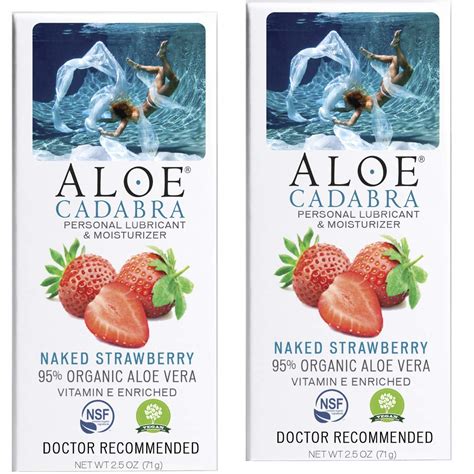 Aloe Cadabra Personal Lubricant Natural Butter Rum
