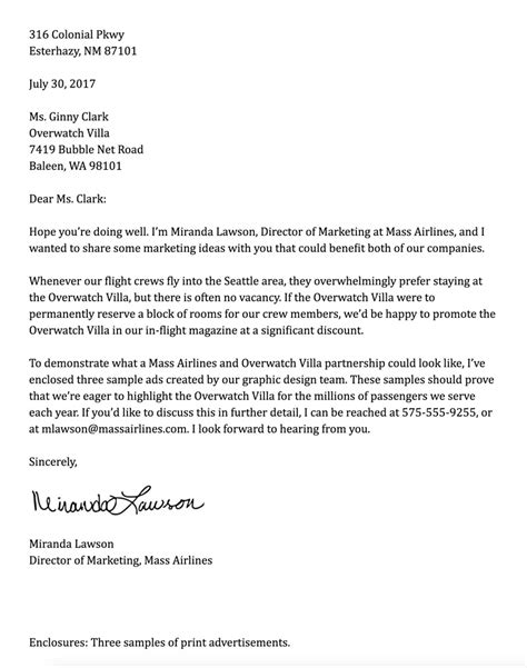 business communication   write  formal business letter