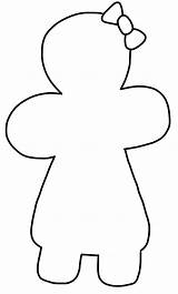 Clipart Body Boy Outline Child Clip sketch template