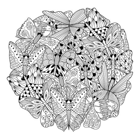 relaxing coloring pages  printable mandala inspired coloring pages