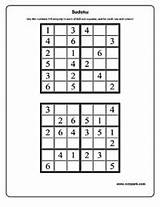 Sudoku 6x6 Easy Medium Worksheet Printable Worksheets Kids Puzzles Kidzpark Sheets Six sketch template