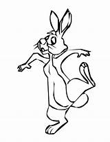 Coloring Rabbit Pages Colouring Popular Coloringhome sketch template