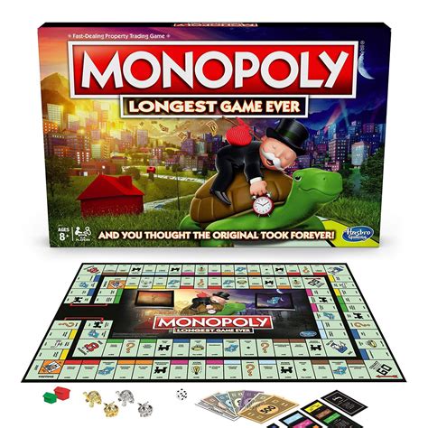 monopoly longest game  edition  green head