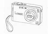 Camera Drawing Drawings Simple Cameras Easy Polaroid Outline Nikon Film Line Getdrawings Paintingvalley Tabernacle sketch template