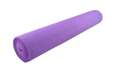 bolcom antislip sportmat yogamat fitnessmat pilates mat gym mat oefenmat paars