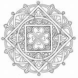 Mandala Coloring Pages Medallion Printable Adult Artwyrd Deviantart Mandalas July Colouring Book Books Embroidery Color Para Getcolorings Pattern Colorear Dibujos sketch template