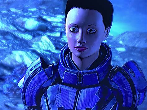 [no Spoilers] My Game Glitched And Gave My Shepard Special Eyes