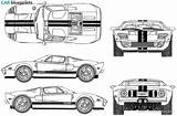 Ford Blueprint Blueprints Pinewood Templates sketch template