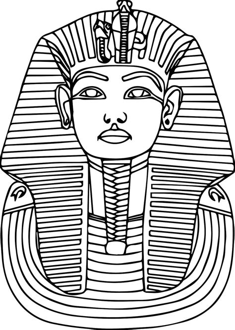 printable ancient egypt pharaoh coloring pages education egypt