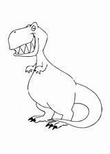 Dinosaur Coloring Pages Kids Printable Baby sketch template