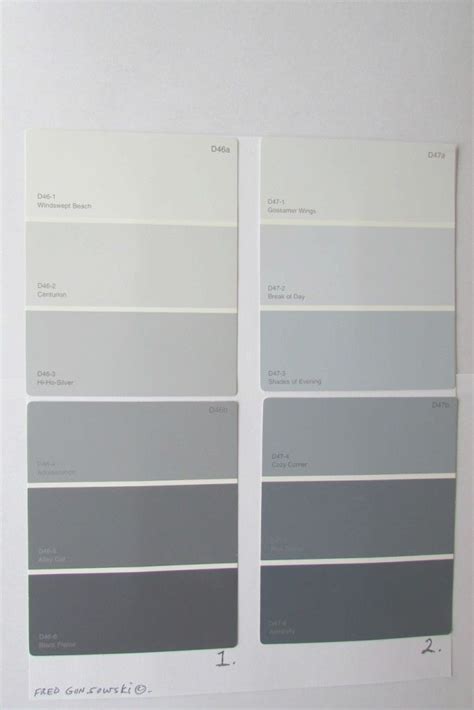 shades  gray paint colors