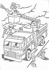 Pompier Camion Magique Garçon sketch template