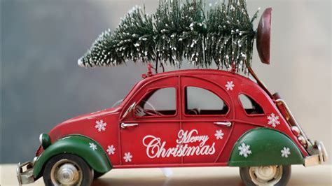 christmas tree  top  car toy  hd christmas tree wallpapers hd