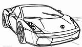 Lamborghini Danieguto sketch template