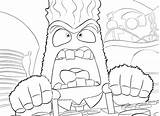 Anger sketch template