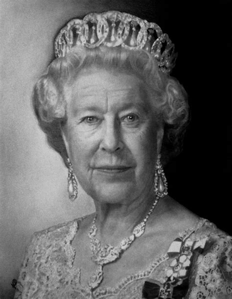 queen elizabeth cool pencil drawings pencil portrait graphite drawings