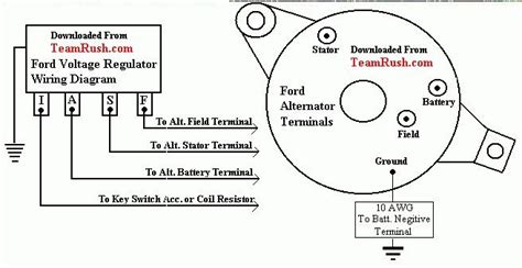 alternator external voltage regulator wiring diagram voltage regulator alternator regulators
