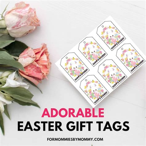 adorable printable easter gift tags easter printables etsy singapore