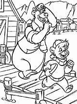 Coloring Pages Talespin Kids Toddlers Books Freecoloringpagesonline sketch template
