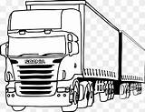 Scania Camiones Pngwing Niños Transporte sketch template