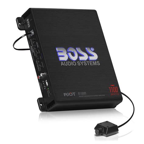 buy boss audio systems rm riot series car audio subwoofer amplifier  high output