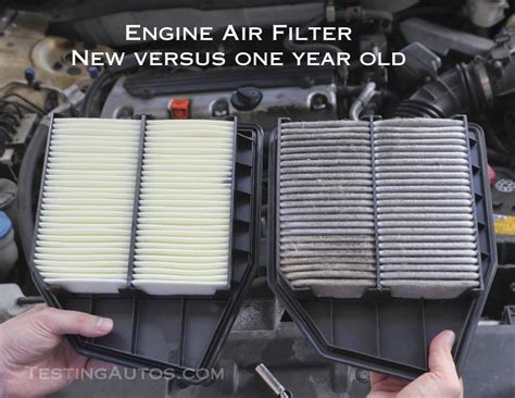 engine air filter  changed