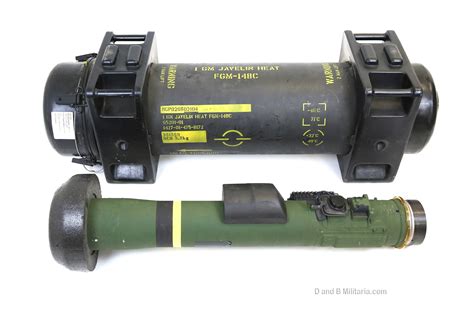 deactivated javelin missile tube  transport crate  excellent deactivated condition