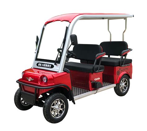 design  seater adult electric golf carts motorized tandem rickshaw surrey sightseeing