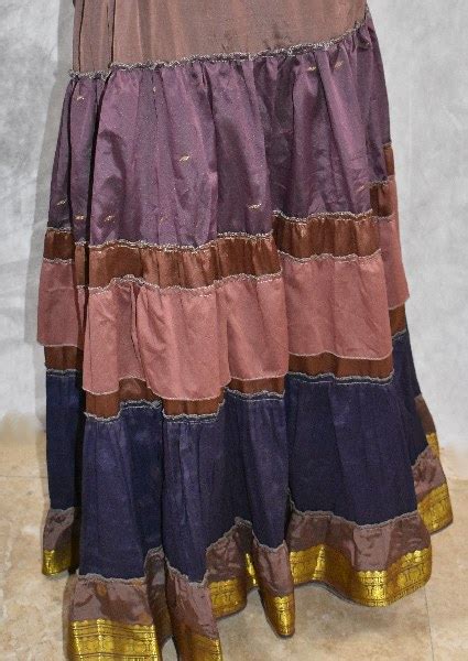 silk sari skirt  brand  high quality