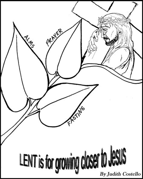 printable lent coloring pages printable templates