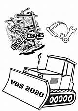 Vbs Cranes Rotation sketch template