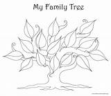Tree Family Template Coloring Kids Leaves Pages Printable Blank Ruth Templates Trees Leaf Print Clipart Svg Resources Children Size Activities sketch template