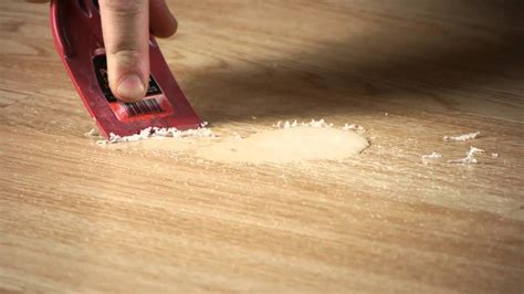 remove candle wax residue  wood floors  view