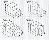 Perspektif Autocad Isometric çizim çizimi çizimleri sketch template