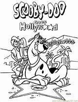Coloring Doo Scooby Pages Printable Popular sketch template