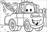 Coloring Pages Cars Mcqueen Lightning Car Pixar Mater Disney Tow Colouring Exotic Print Printable Funny Pdf Color Drawing Kids Getcolorings sketch template