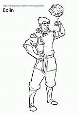 Korra Coloring Pages Avatar Legend Bolin Teen Titans Print Printable Movie Last Library Clipart Army Standing sketch template