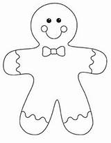 Gingerbread Girl Coloring Pages Getcolorings sketch template