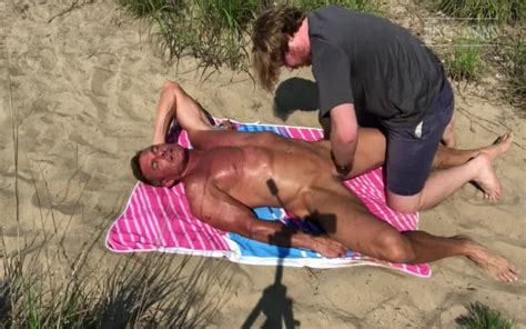 Dilf Slammed On The Beach