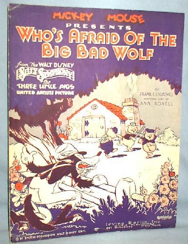 mickey mouse presents who s afraid of the big bad wolf for sale